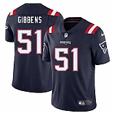 Men & Women & Youth New England Patriots #51 Jack Gibbens Navy 2025 Vapor Limited Stitched Jersey,baseball caps,new era cap wholesale,wholesale hats